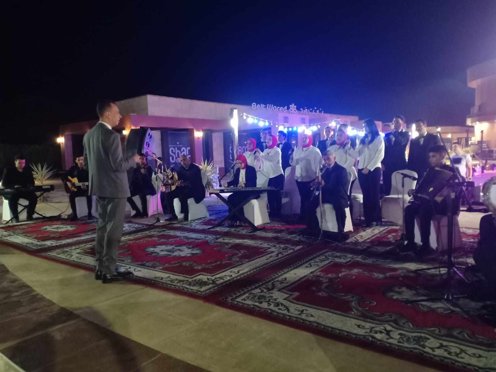 محافظ جنوب سيناء يشهد احتفالية قصور الثقافة بعيد تحرير سيناء في شرم الشيخ