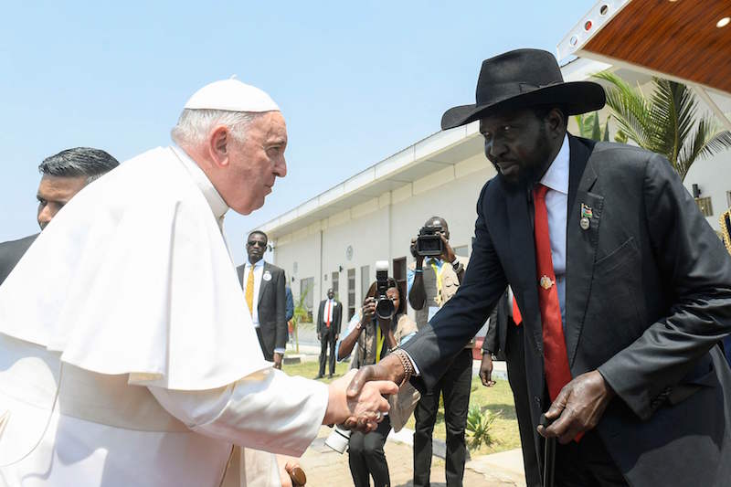 بابا الفاتيكان يختتم زيارته لدولة جنوب السودان