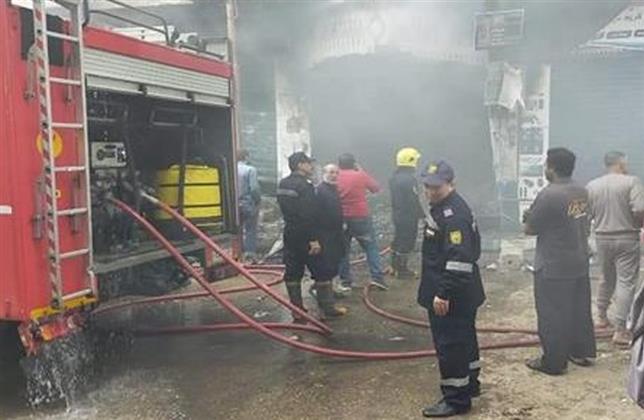 انتداب المعمل الجنائي لمعاينة حريق داخل مطعم بمصر الجديدة 
