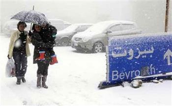   لبنان يحذر المواطنين من العاصفة الثلجية ;هبة; 