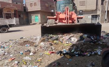   رفع  طن مخلفات من شوارع مركز كفر الدوار فى محافظة البحيرة